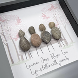 Mini Personalised Friendship Pebble Picture